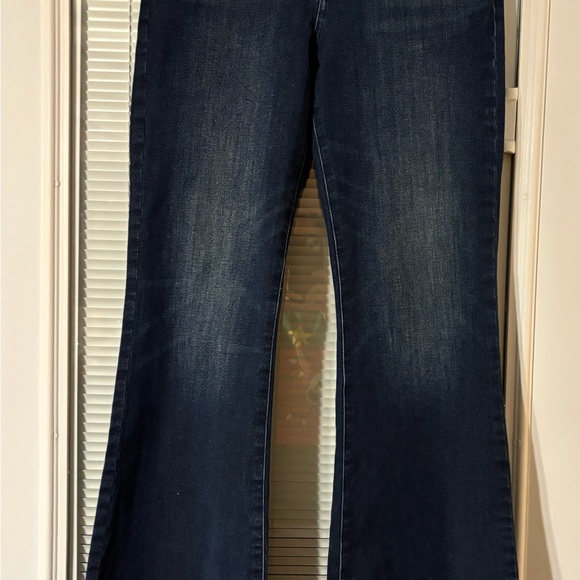 Express Women's Dark Flare Jeans - Picture 6 of 11